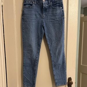 Madewell 9” High Riser Skinny | Size 28
